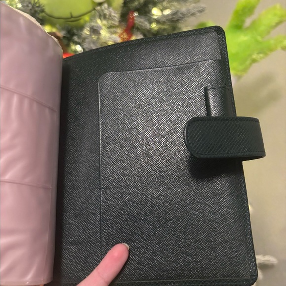 Louis Vuitton LV Forest Green Taiga Leather Organizer Agenda  FULLSET New - Picture 11 of 14